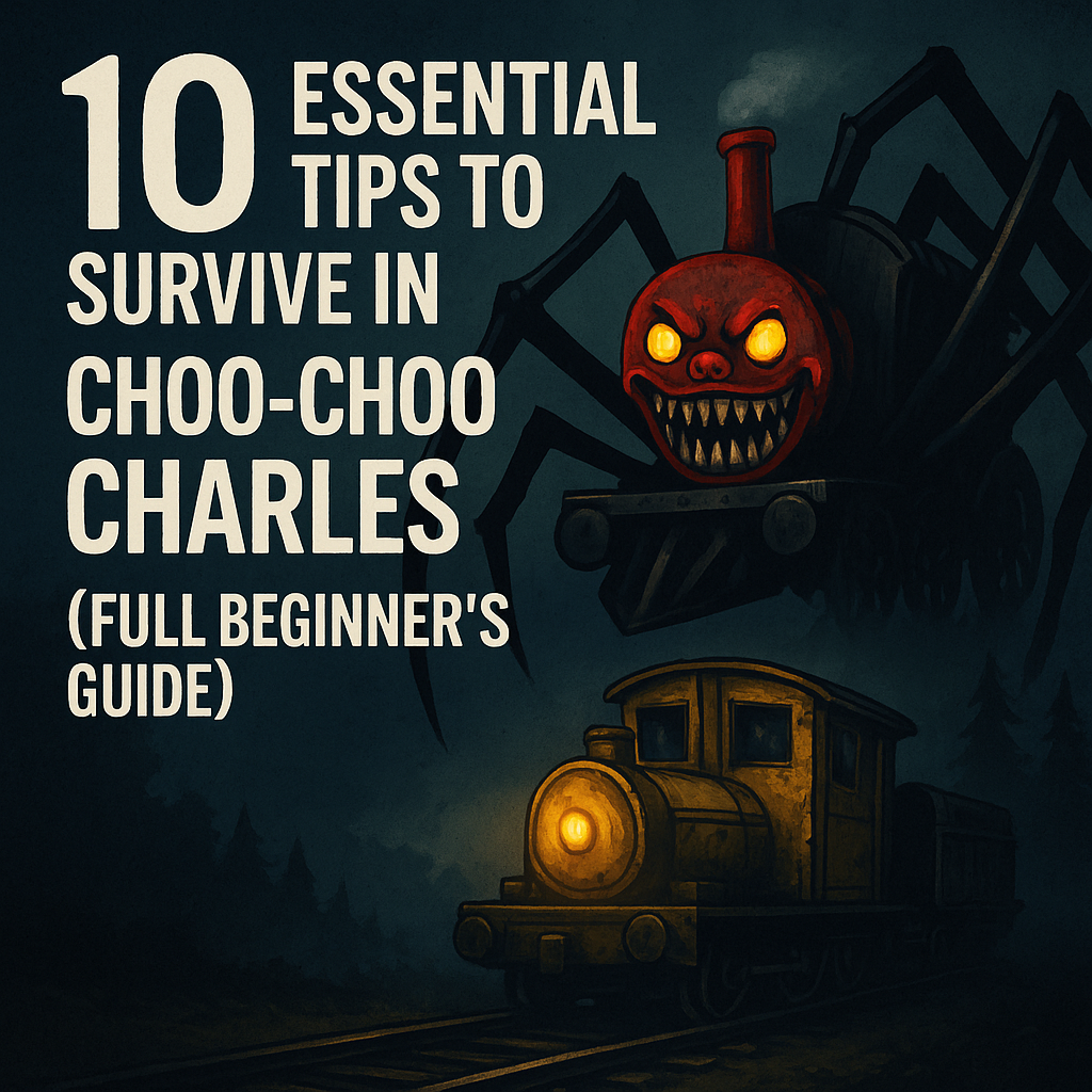 10 essential tips to survive in Choo-Choo Charles with your train
