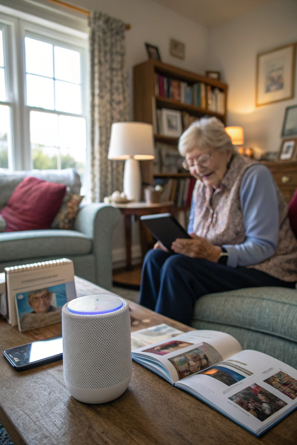 Assistant vocal pour les seniors : aide ou gadget ? in practice