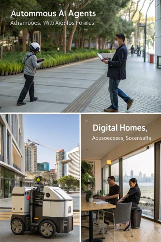 Agents IA autonomes dans tous les lieux