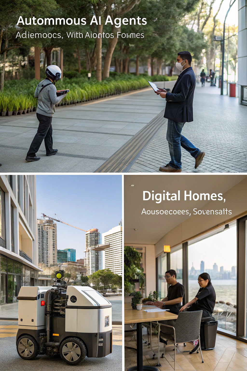 Agents IA autonomes dans tous les lieux