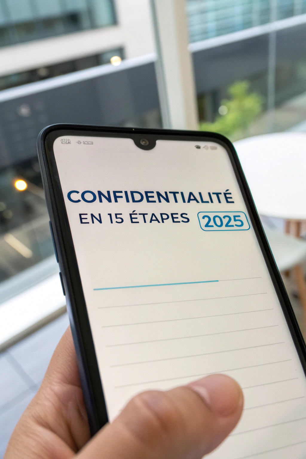 Android : check‑list confidentialité en 15 étapes (2025)