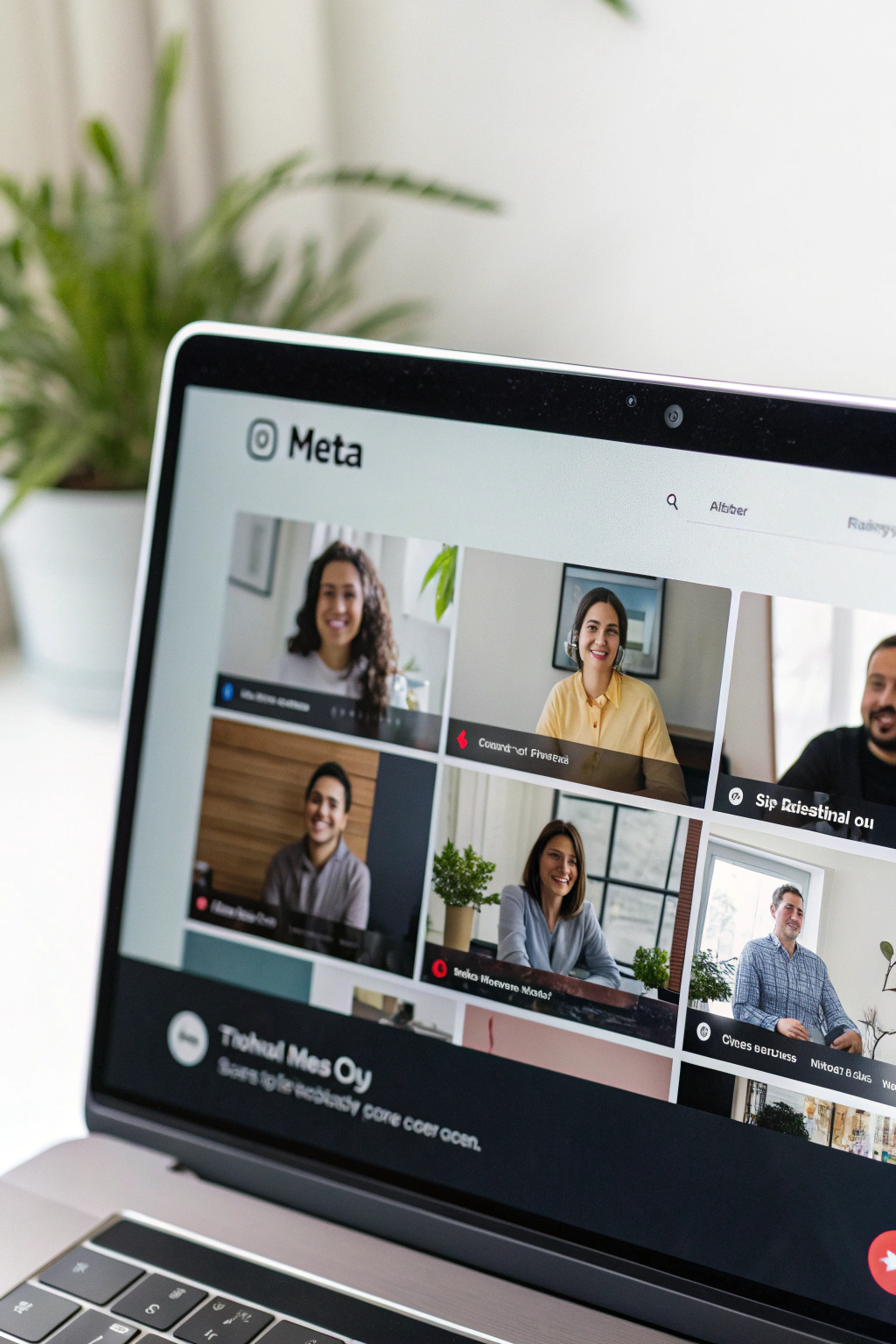 Meta lance des flux personnalisés de clips vidéo générés par IA