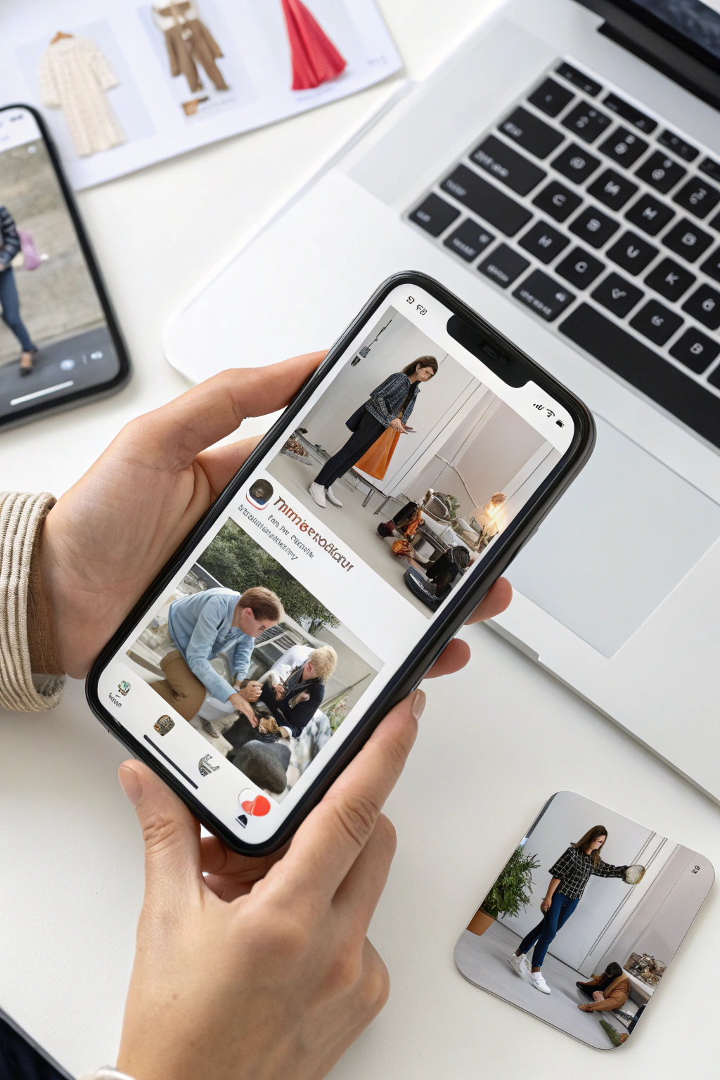 Micro-vidéos IA interactives et shoppable