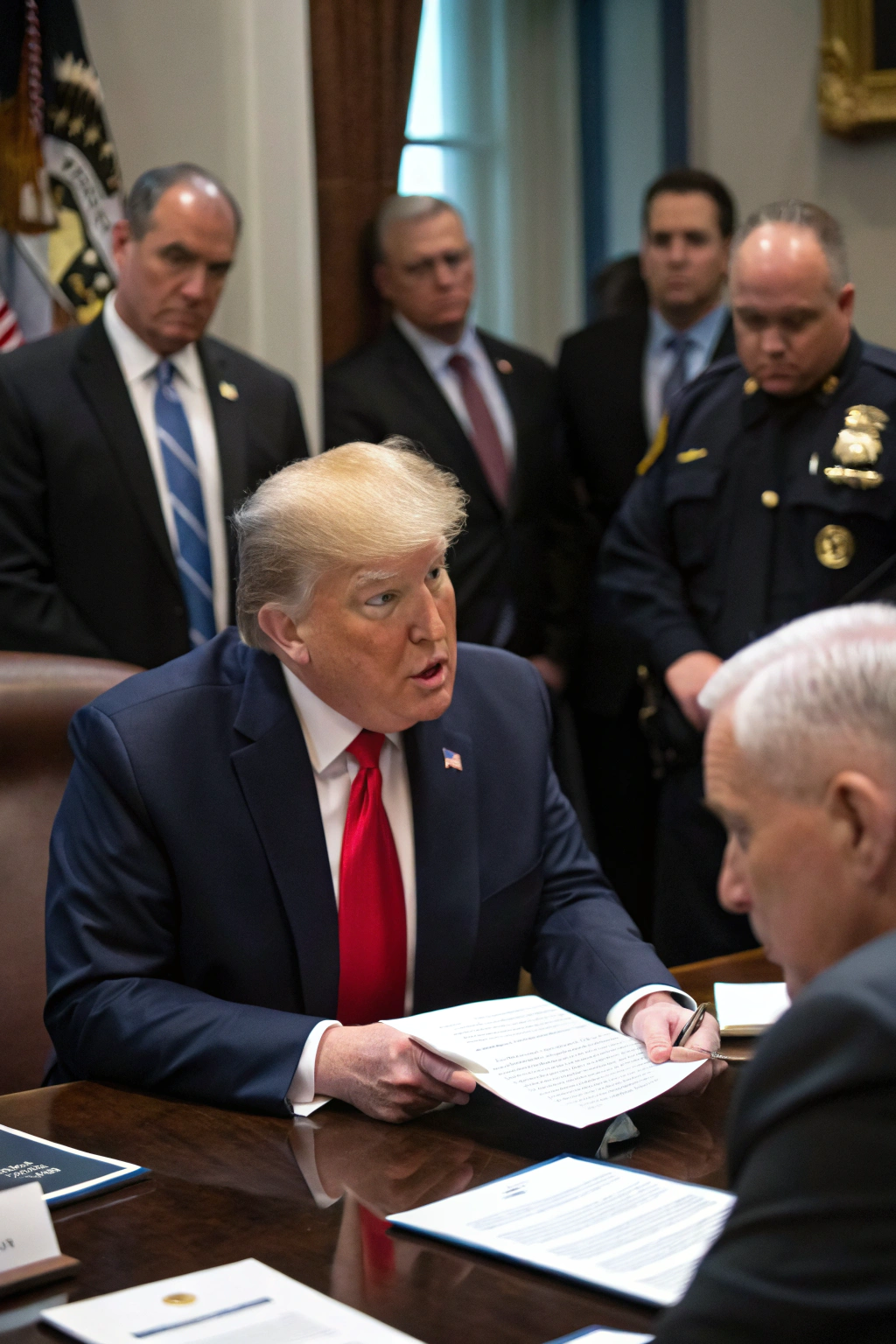 Trump explore des coupes budgétaires pendant le shutdown fédéral
