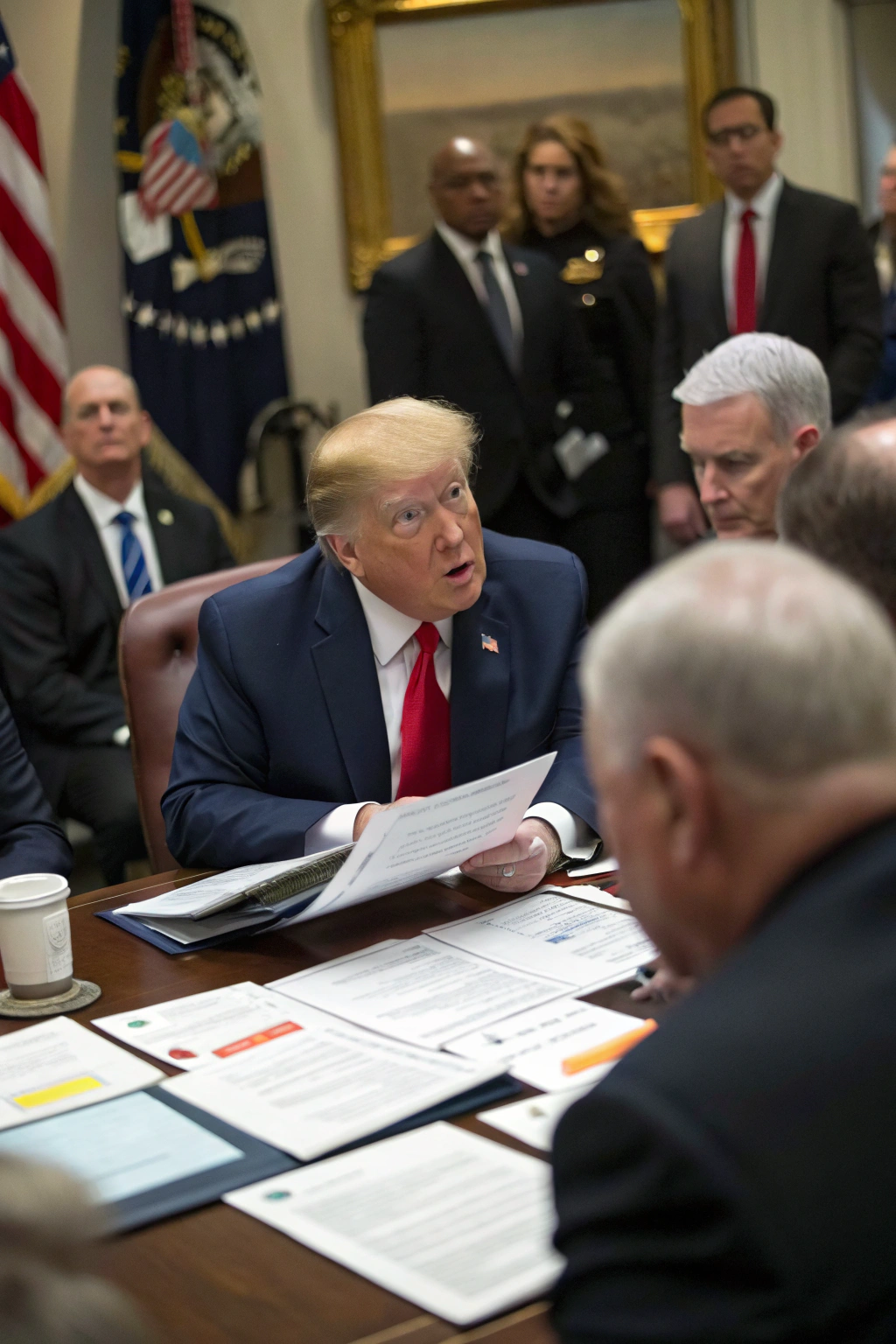 Trump explore des coupes créatif façon brunch
