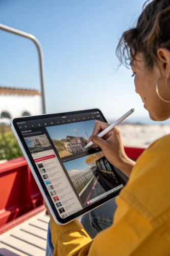 iPad Pro : flux de travail créatif 100% mobile