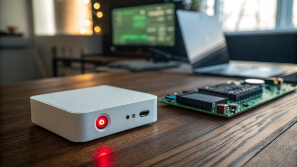 Mini-PC Linux piloté en morse avec un seul bouton : la LuckFox Lyra