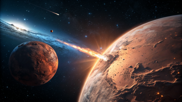 La vie venue de Mars : la théorie de la panspermie expliquée
