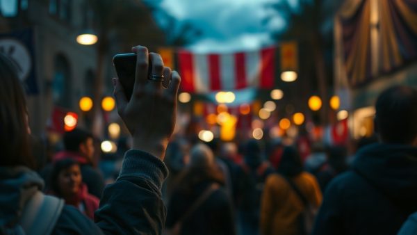 Manifester avec son téléphone : les réglages avant d&rsquo;y aller