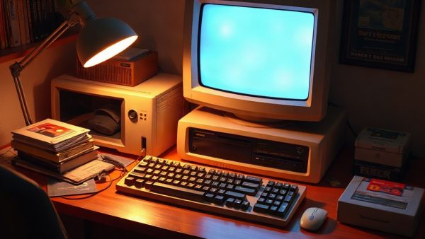 PLAY-DOS : 6000 jeux DOS jouables dans un faux PC des années 90